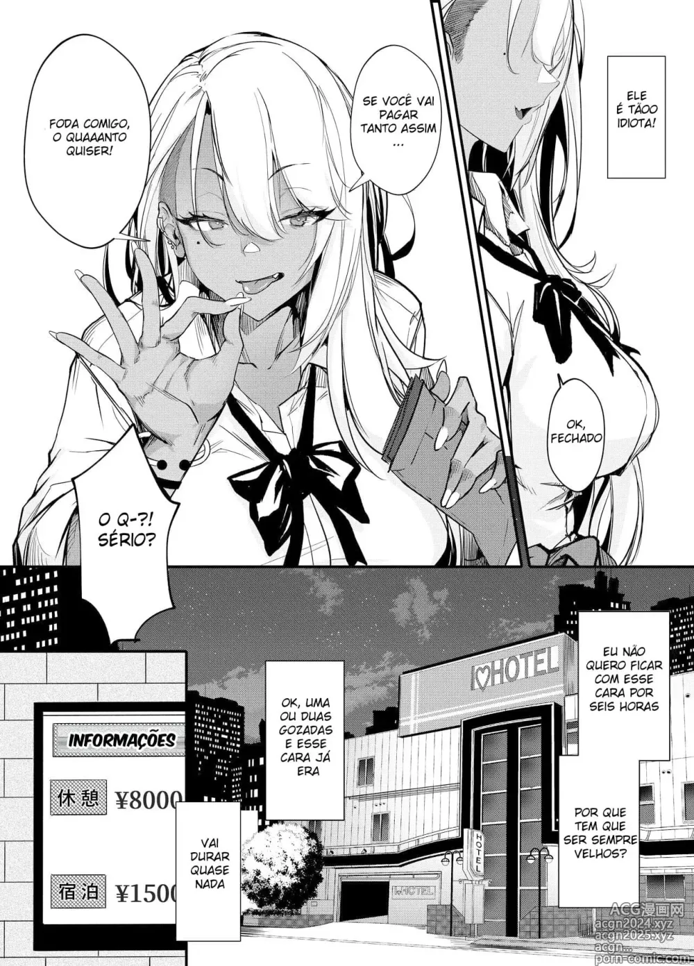 Page 10 of doujinshi Colocando uma Gyaru Atrevida em Seu Lugar