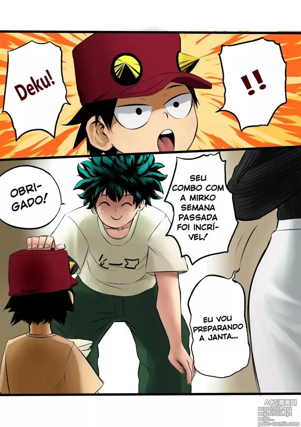 Page 70 of doujinshi Boku no hero 2