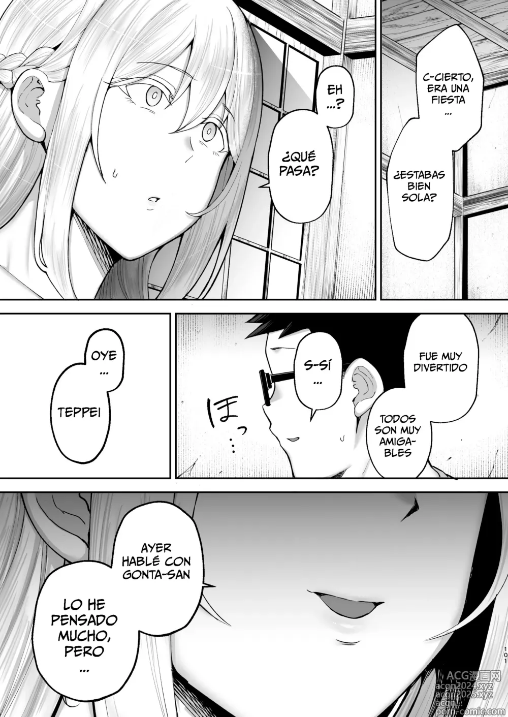 Page 101 of doujinshi Netorareta Bakunyuu Blonde Zuma Elena Ni -Musyoku no Otto o Sasaerutameni Hitasura Nakadashi Saremashita w-