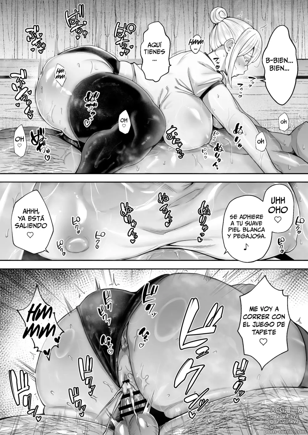 Page 18 of doujinshi Netorareta Bakunyuu Blonde Zuma Elena Ni -Musyoku no Otto o Sasaerutameni Hitasura Nakadashi Saremashita w-