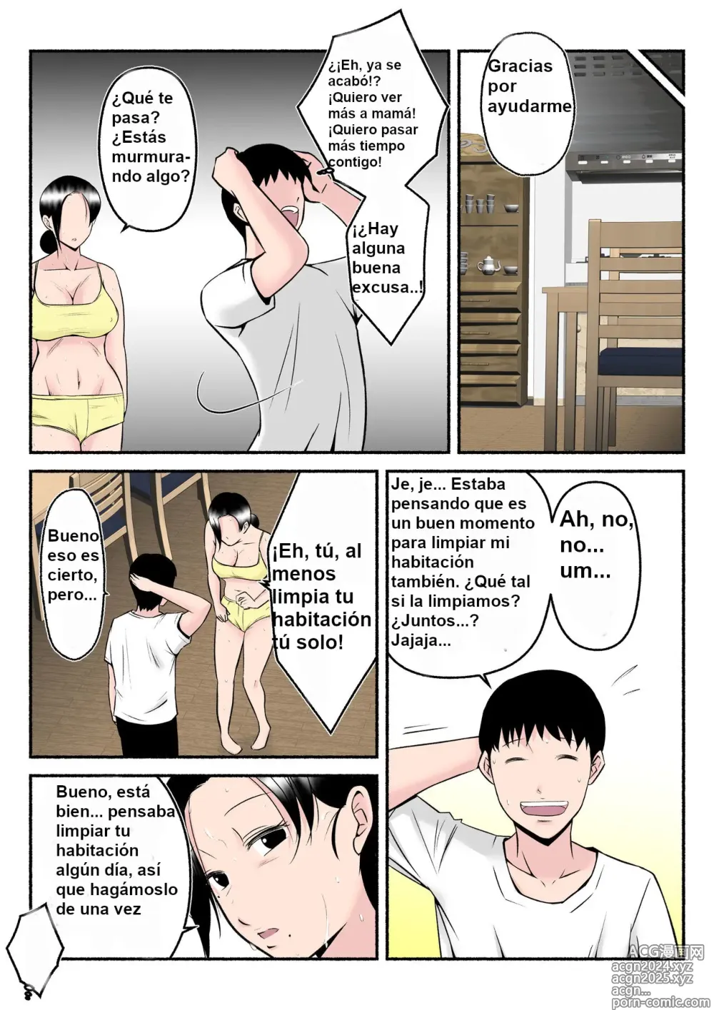 Page 18 of doujinshi Asekkaki kaa-chan