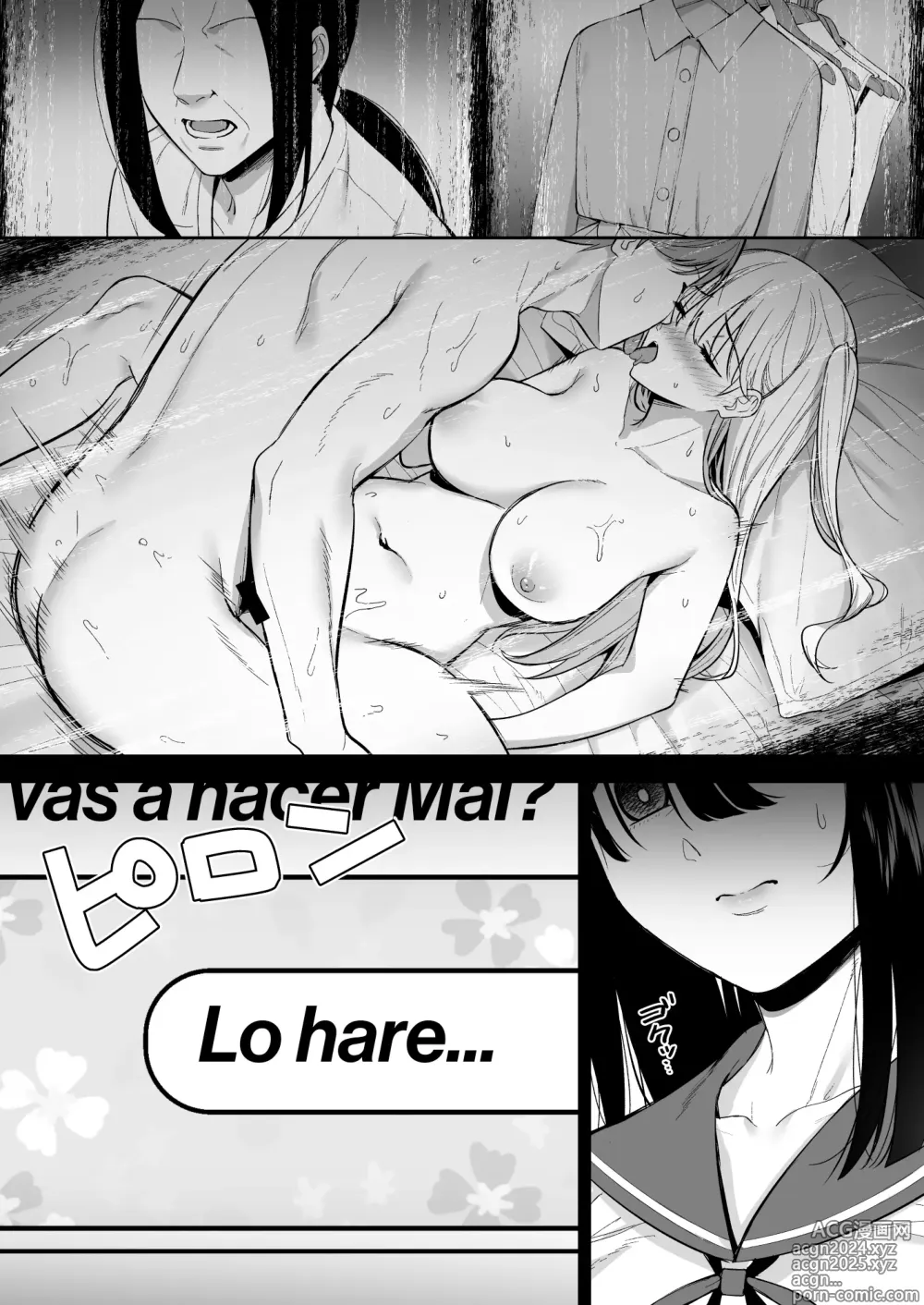 Page 18 of doujinshi Otonashii Onoki Mai wa Dawai shie Iku - Mai Onoki is Falling Down. Falling down.