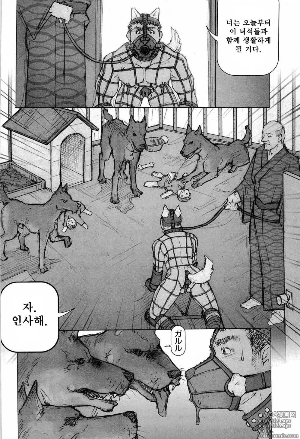 Page 85 of manga 트레이닝 도그 Ch. 1-7