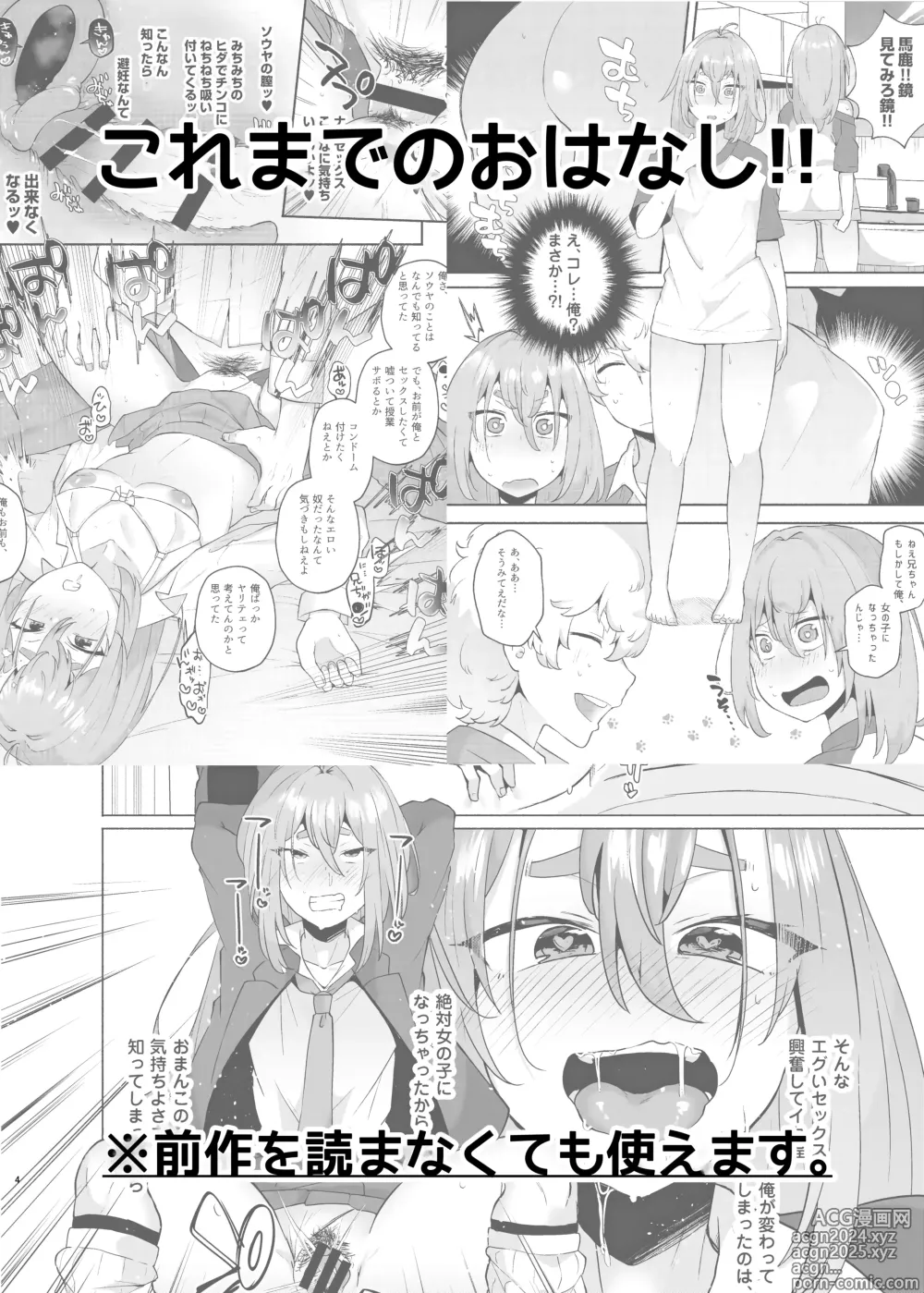 Page 3 of doujinshi Ore no Otouto ga Imouto ni natta Hanashi 3