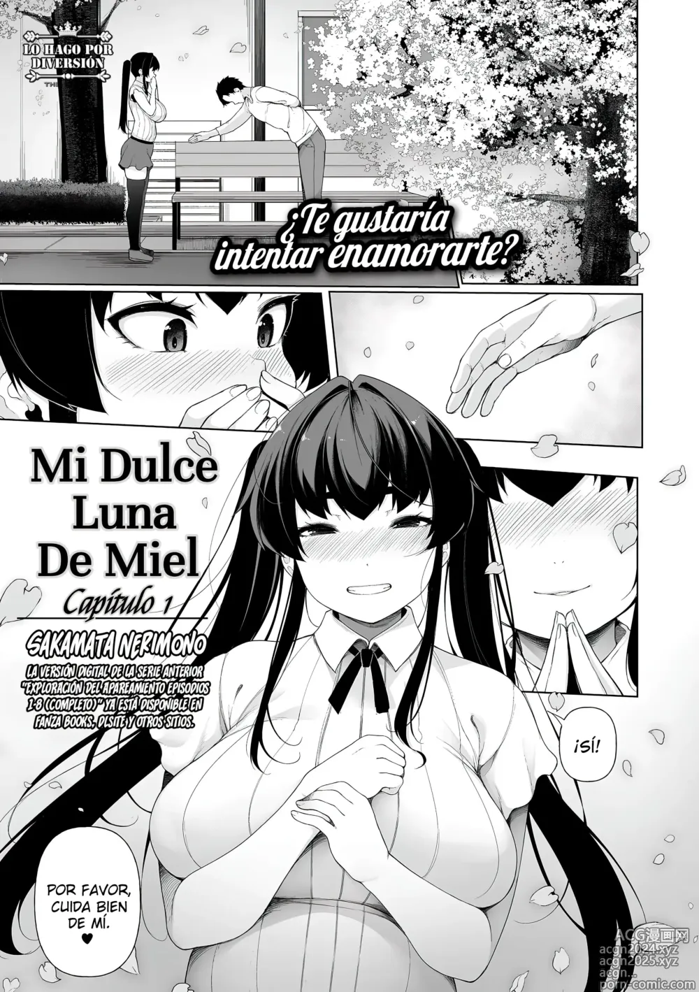 Page 1 of manga Mi Dulce Luna De Miel Capítulo 1