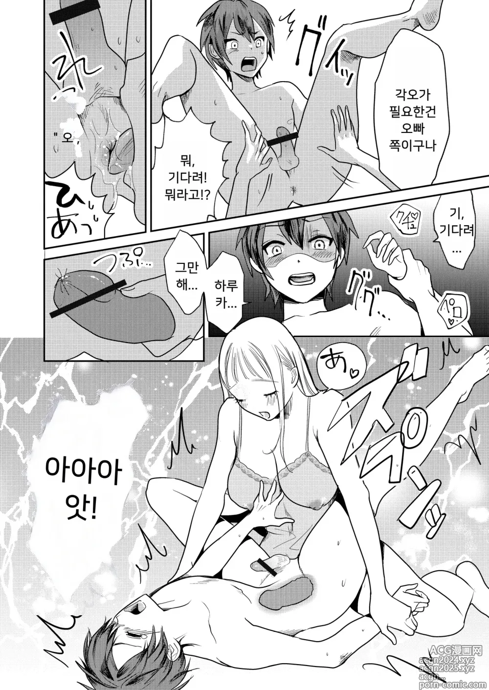 Page 8 of doujinshi 여성화 오빠를 여자친구로 만들어!