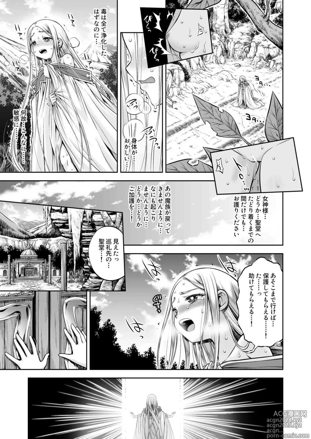 Page 4 of doujinshi Inma to Ochita Seijo