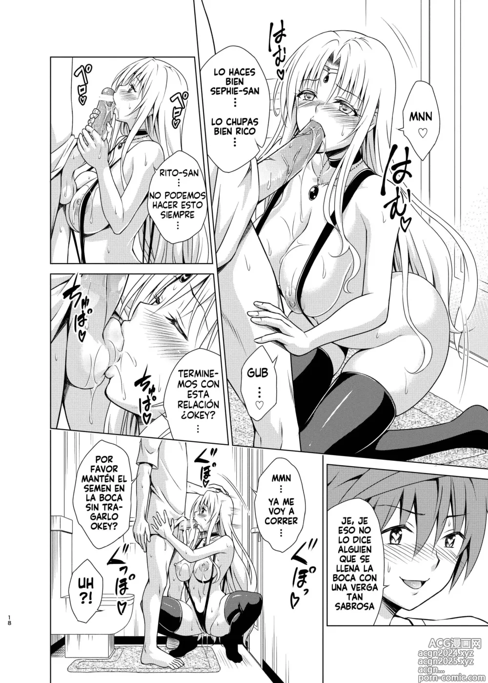 Page 18 of doujinshi Reina Perra