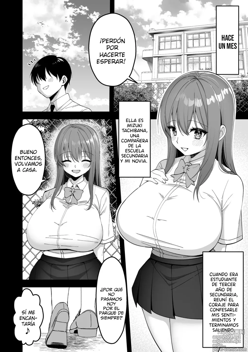 Page 4 of doujinshi Mi Novia Del Club De Natación Es Robada Y Sometida Al Gran Pene De Su Senpai Mujeriego