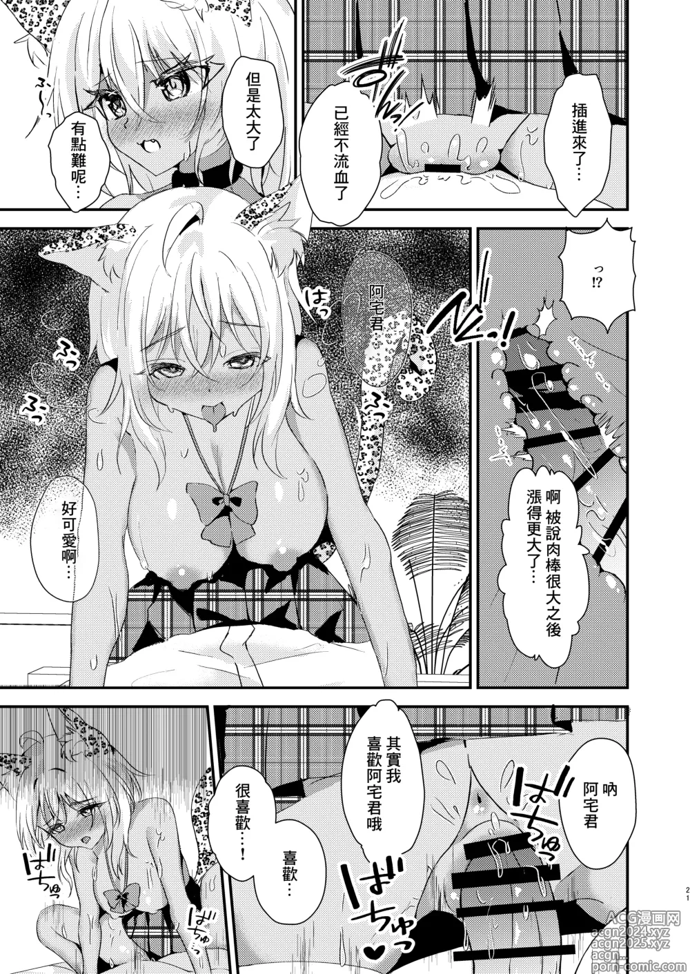 Page 20 of doujinshi Otaku-kun no Koto ga Daisuki na Gal no Neko-sama