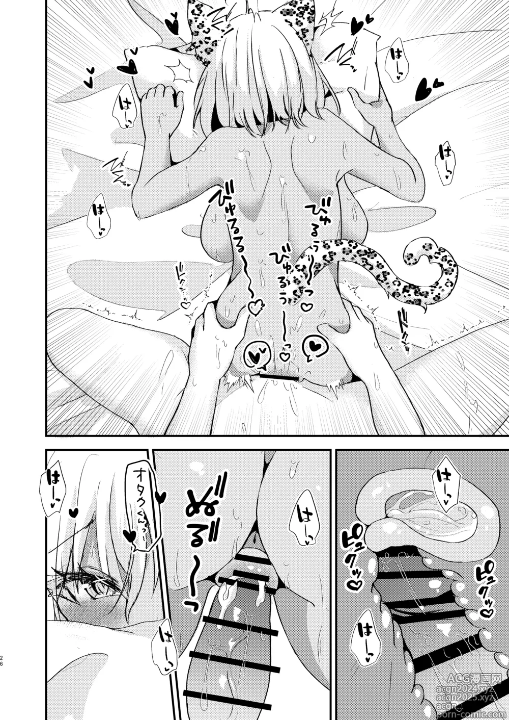 Page 25 of doujinshi Otaku-kun no Koto ga Daisuki na Gal no Neko-sama