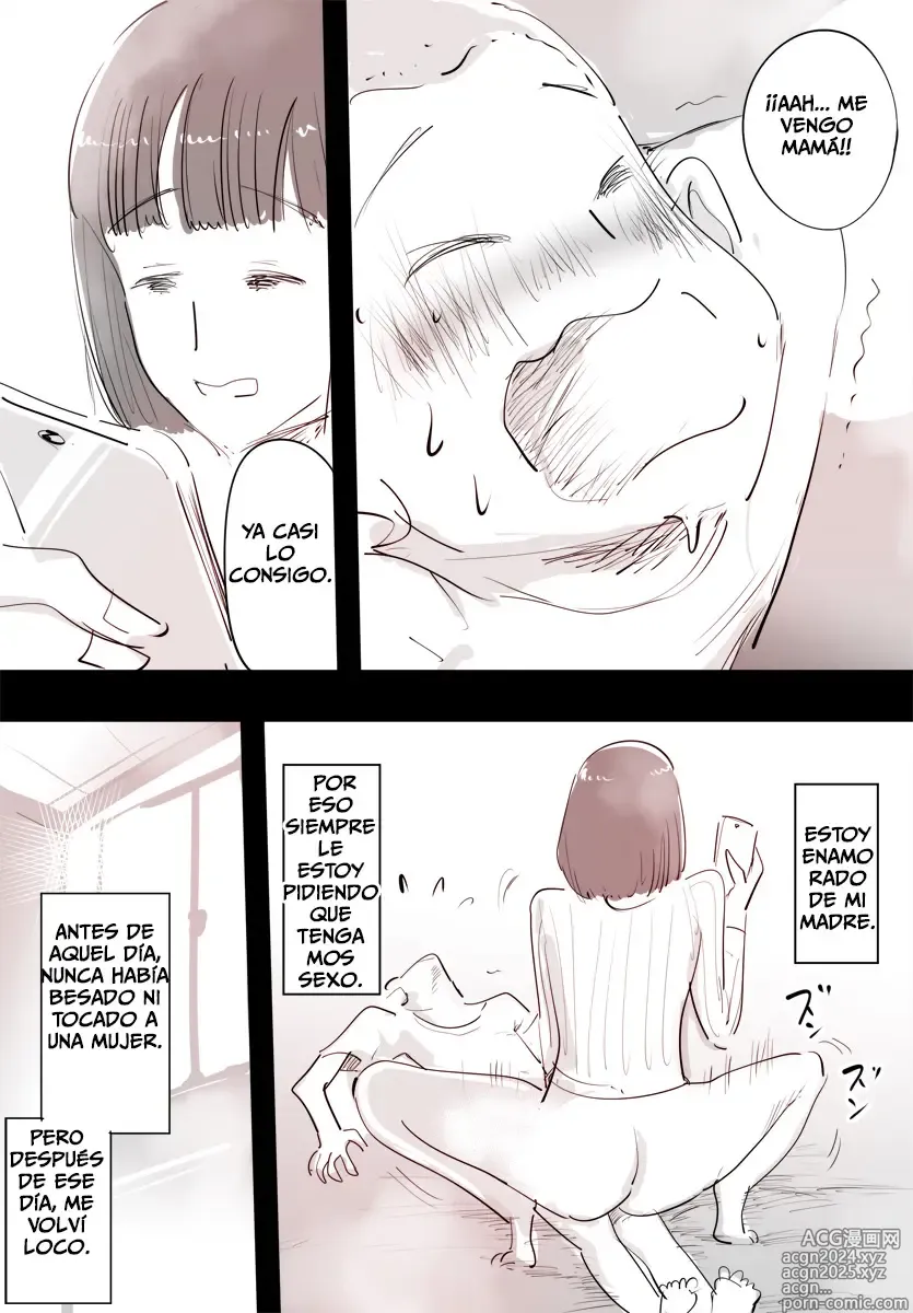 Page 3 of doujinshi Mi Mamá Absorta en su Smartphone Estaba Dispuesta a Tener Sexo Conmigo