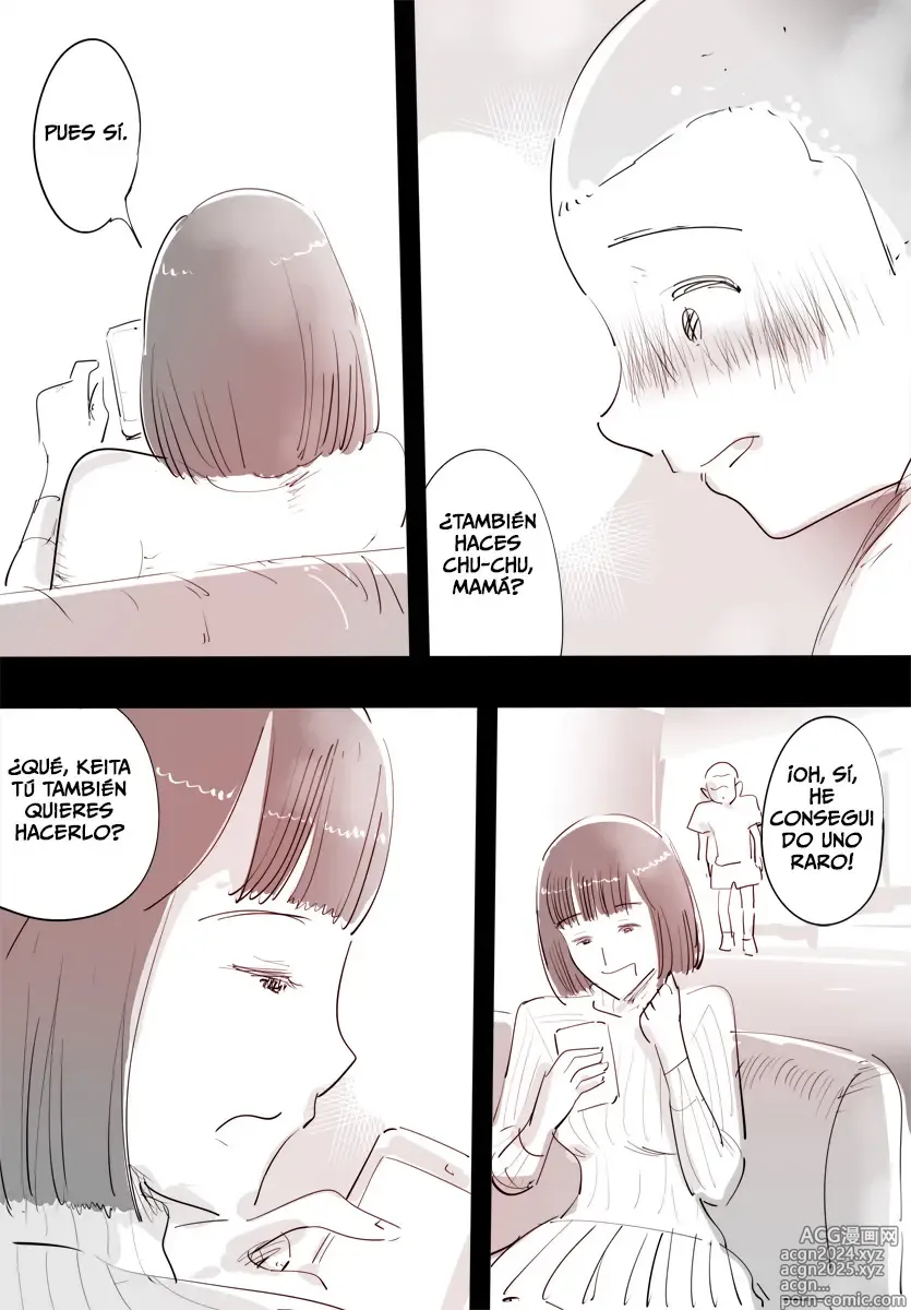 Page 6 of doujinshi Mi Mamá Absorta en su Smartphone Estaba Dispuesta a Tener Sexo Conmigo