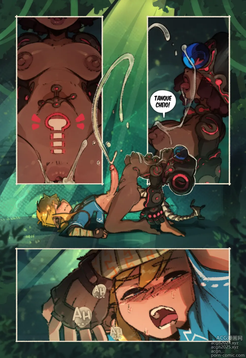 Page 16 of doujinshi Link misc