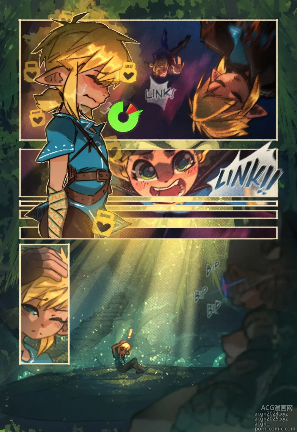 Page 3 of doujinshi Link misc