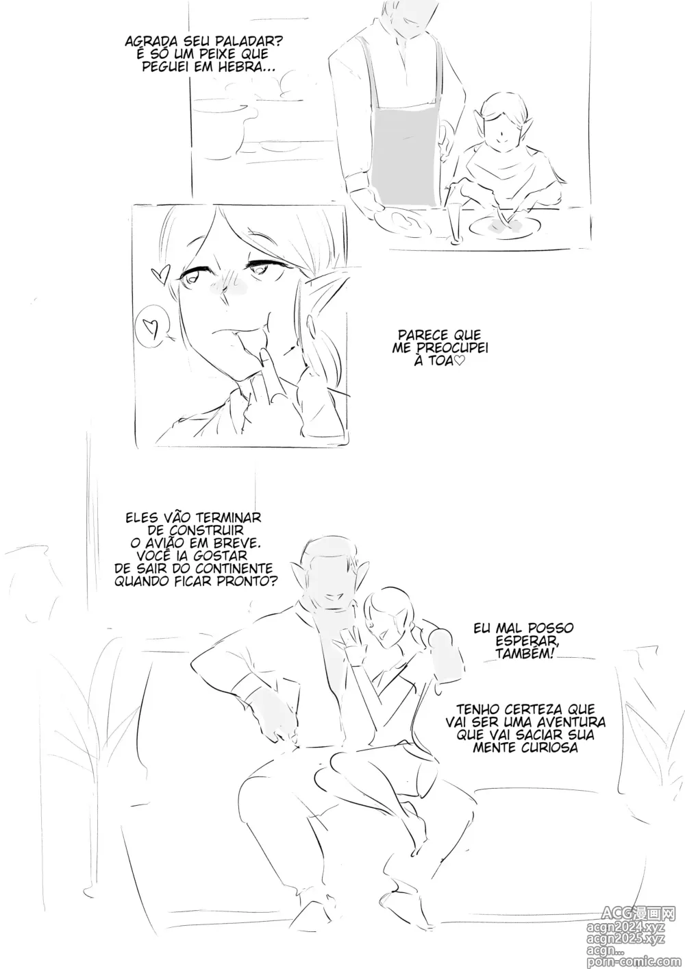 Page 76 of doujinshi Link misc