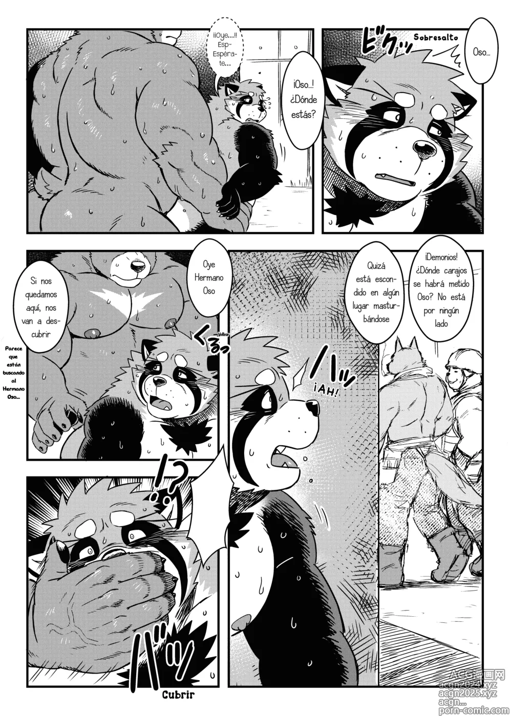 Page 21 of doujinshi Kuma-ani Koujichuu - El Hermano Oso en la Obra