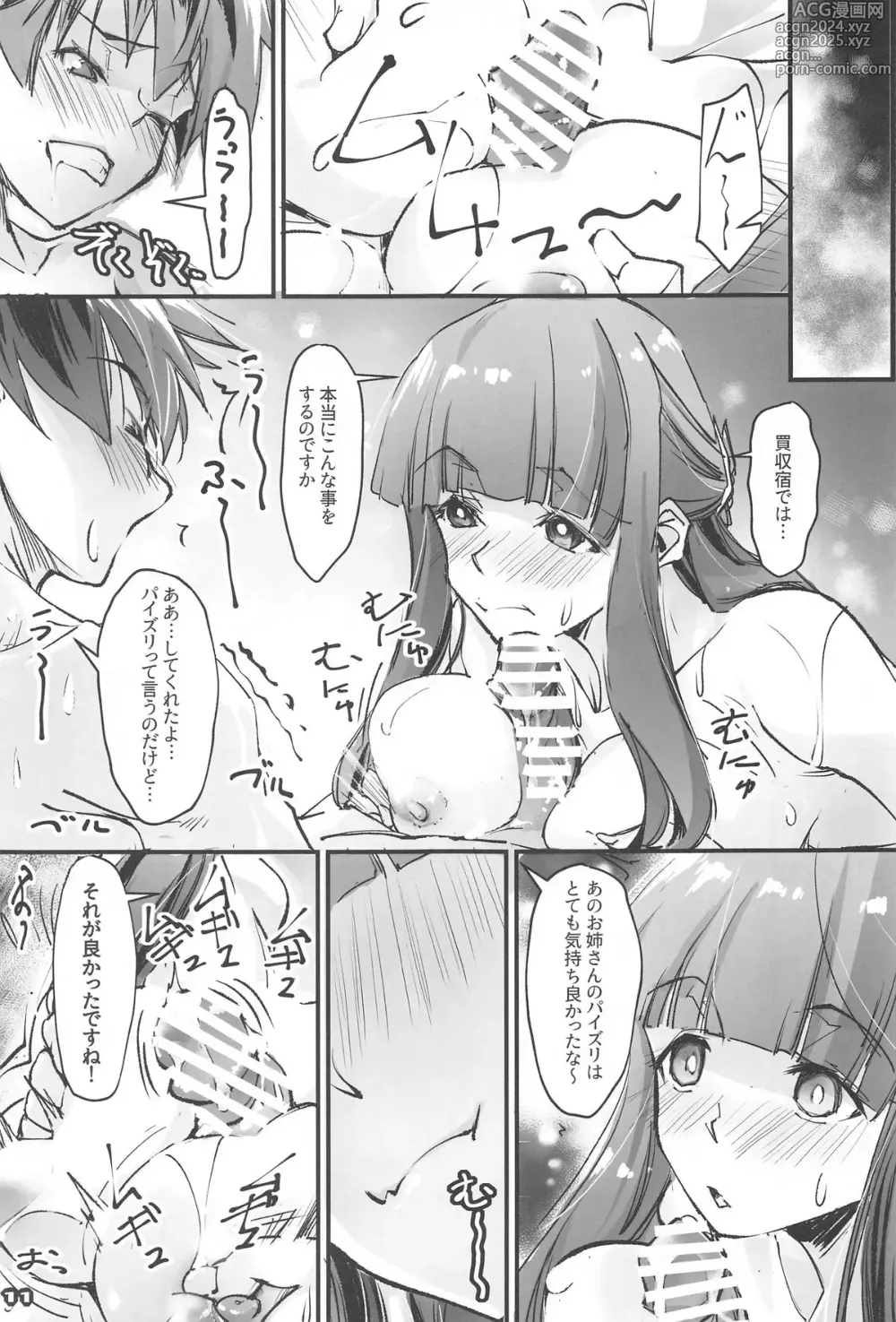 Page 10 of doujinshi Yofukashi Shita no? Hoka ni wa?