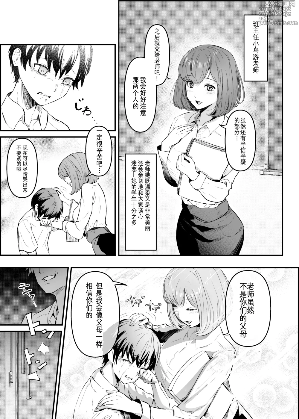 Page 2 of doujinshi Hyoui Appli de Omocha ni Sareru Boku-tachi