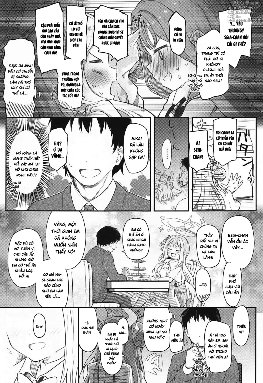 Page 6 of doujinshi Tenshi de Warui Ko - The girl defines herself as a bad girl