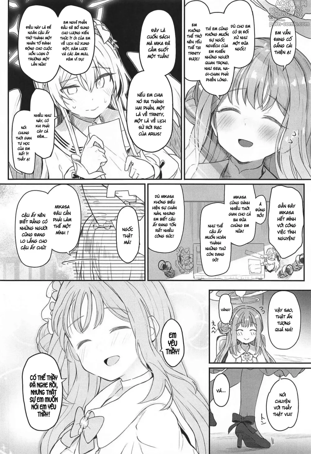 Page 7 of doujinshi Tenshi de Warui Ko - The girl defines herself as a bad girl