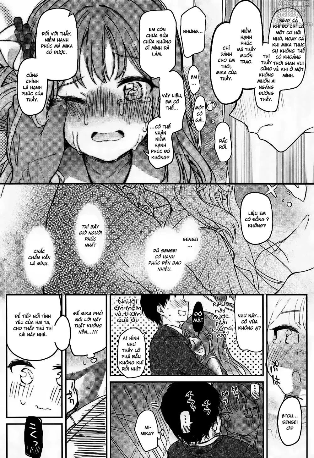 Page 9 of doujinshi Tenshi de Warui Ko - The girl defines herself as a bad girl