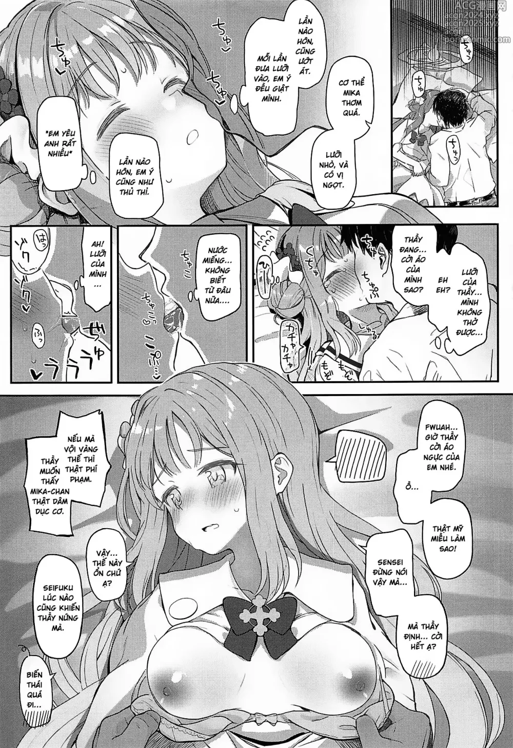 Page 10 of doujinshi Tenshi de Warui Ko - The girl defines herself as a bad girl