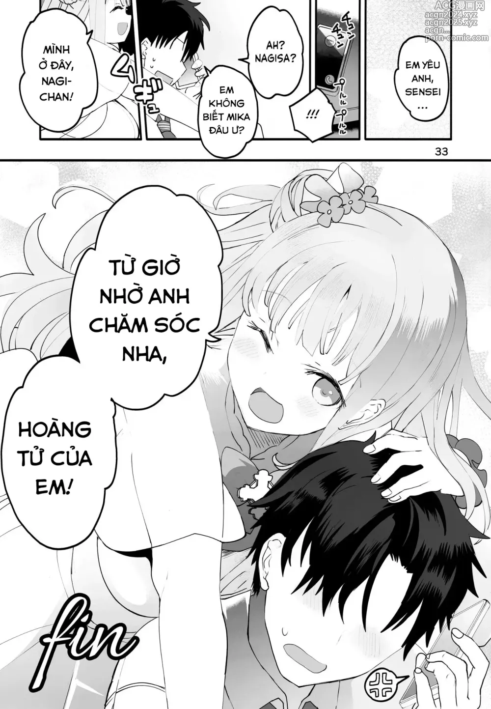 Page 32 of doujinshi Nàng Công Chúa Ngây Thơ Chưa Trưởng Thành