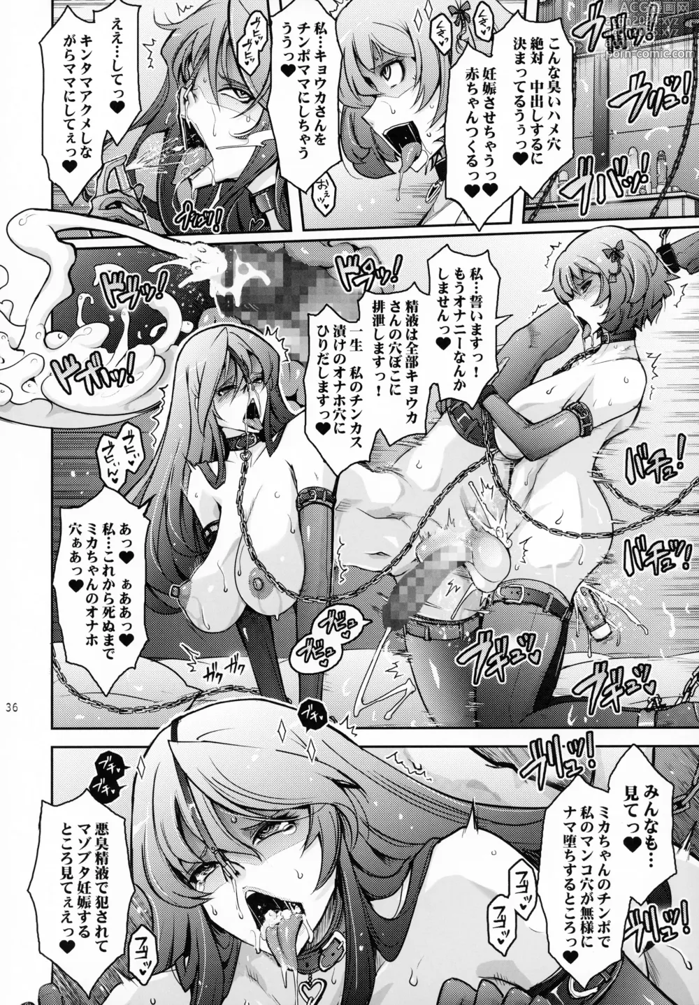 Page 35 of doujinshi Inyokumankai Fragrance