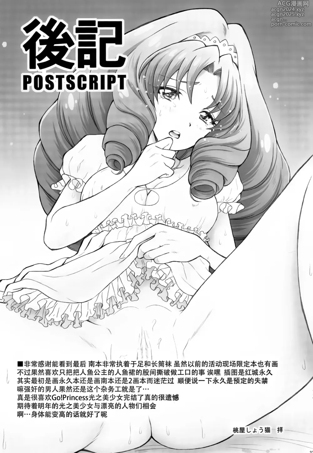 Page 32 of doujinshi Ningyohime to mo Yaritai! 3 (Go! Princess PreCure) [Chinese] [脸肿汉化组] Decensored]