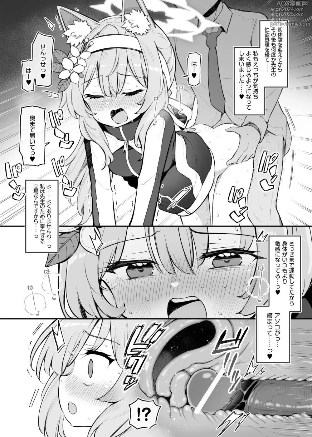 Page 11 of doujinshi Kivotos  Kozukuri Katsudou Houkokusho BluArch Kozukuri Houkokubu Ch. 3