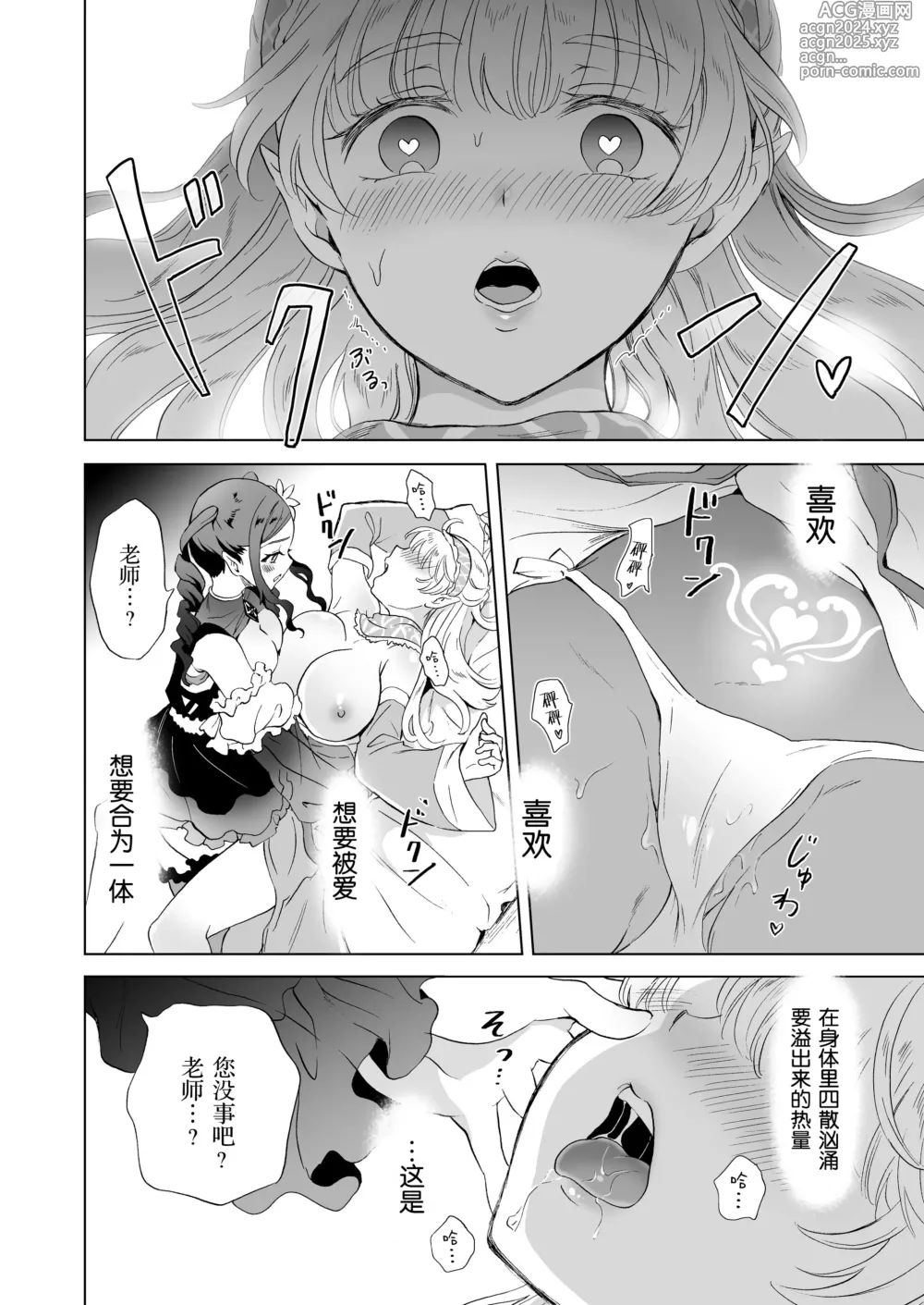 Page 31 of doujinshi 魔女老师的发情课程