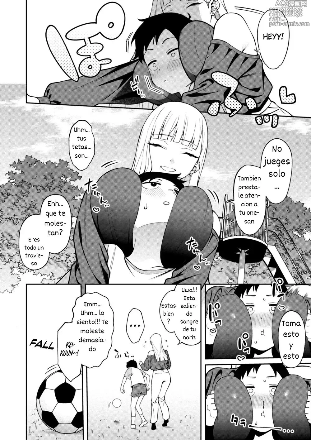 Page 4 of doujinshi Nikkori Waraeba - If you can laugh properly