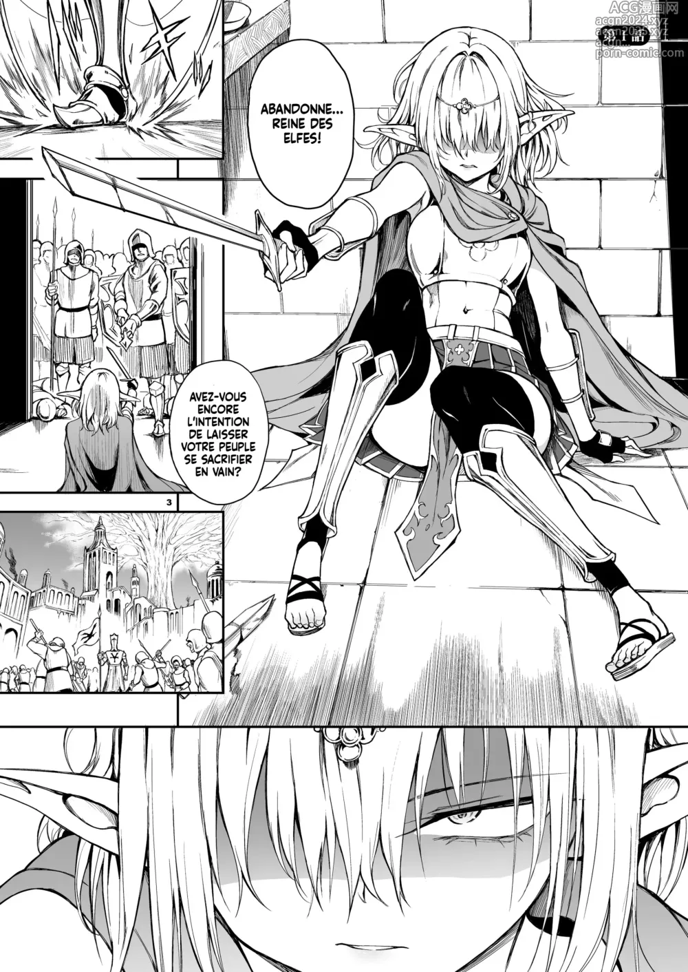 Page 3 of doujinshi L'éducation elfique. -Le pays soumis-