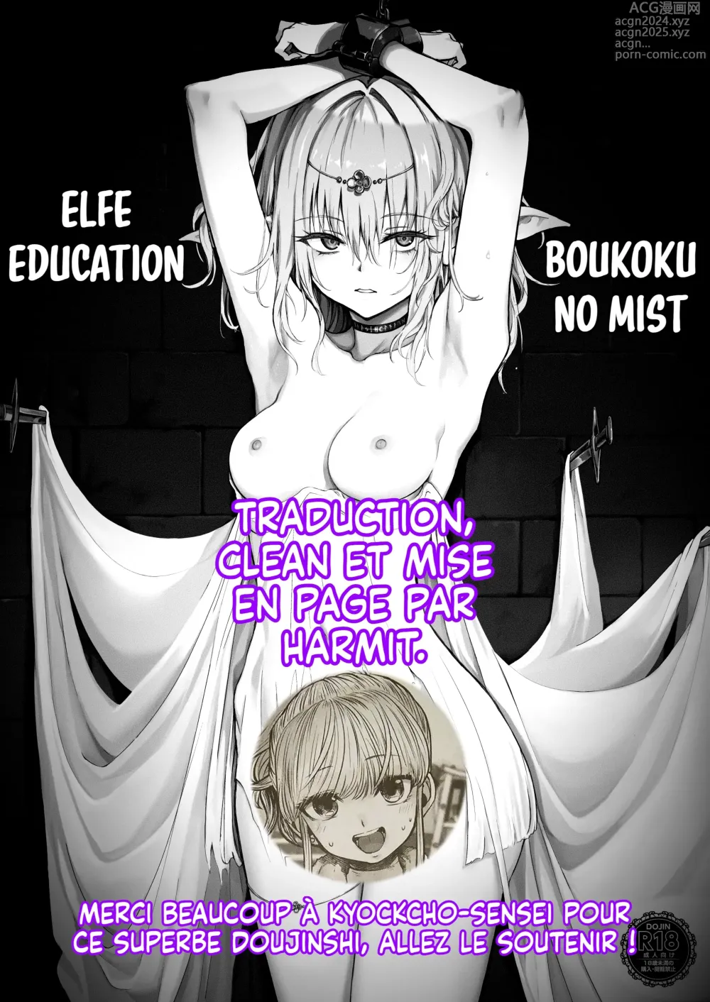 Page 38 of doujinshi L'éducation elfique. -Le pays soumis-