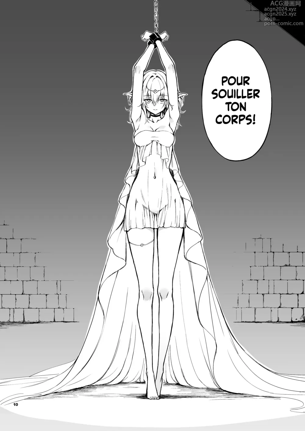 Page 10 of doujinshi L'éducation elfique. -Le pays soumis-