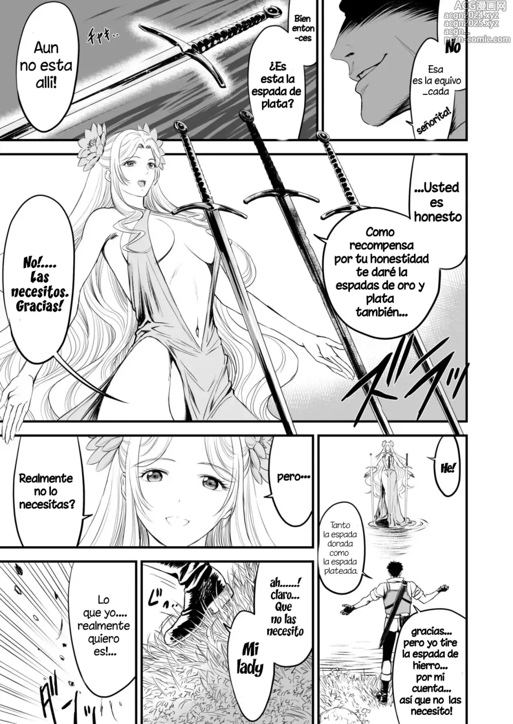 Page 4 of doujinshi Un Encuentro con la Diosa de la Fuente