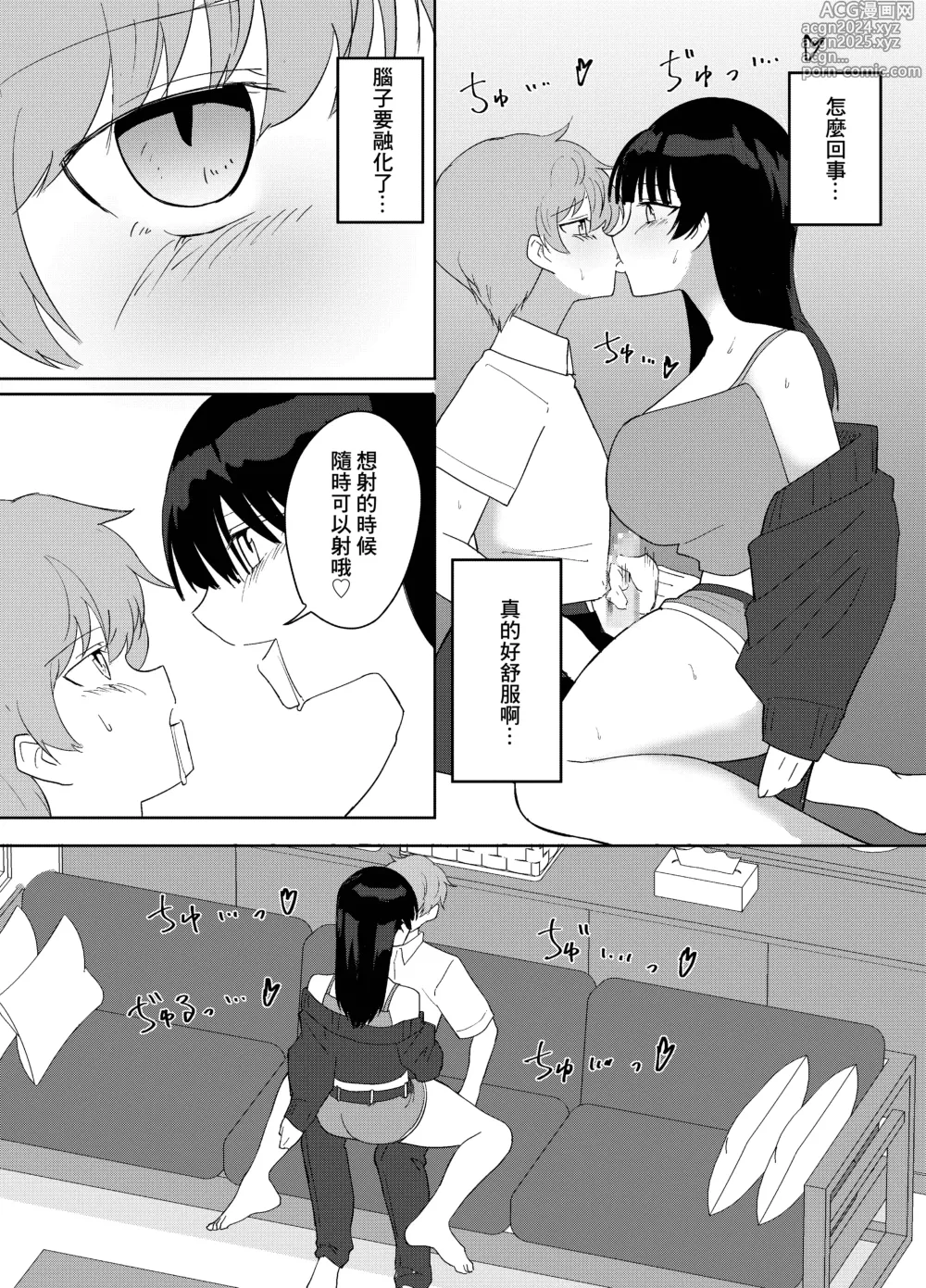 Page 11 of doujinshi Kanojo no Onee-san ga  Ecchi Sugiru.