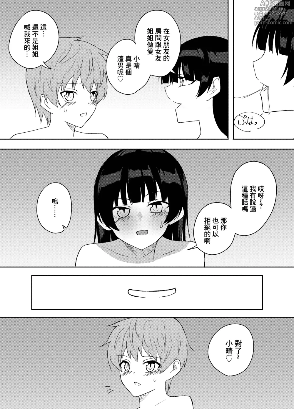 Page 25 of doujinshi Kanojo no Onee-san ga  Ecchi Sugiru.