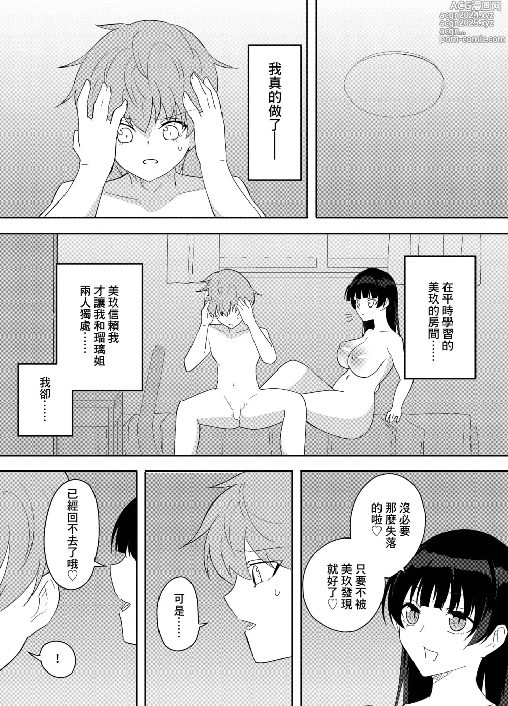 Page 30 of doujinshi Kanojo no Onee-san ga  Ecchi Sugiru.