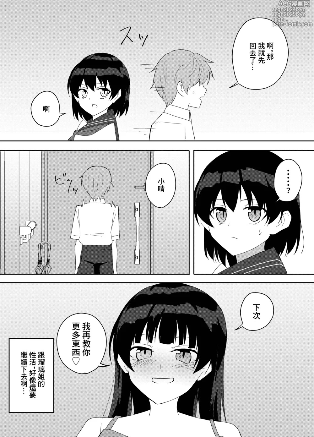 Page 40 of doujinshi Kanojo no Onee-san ga  Ecchi Sugiru.