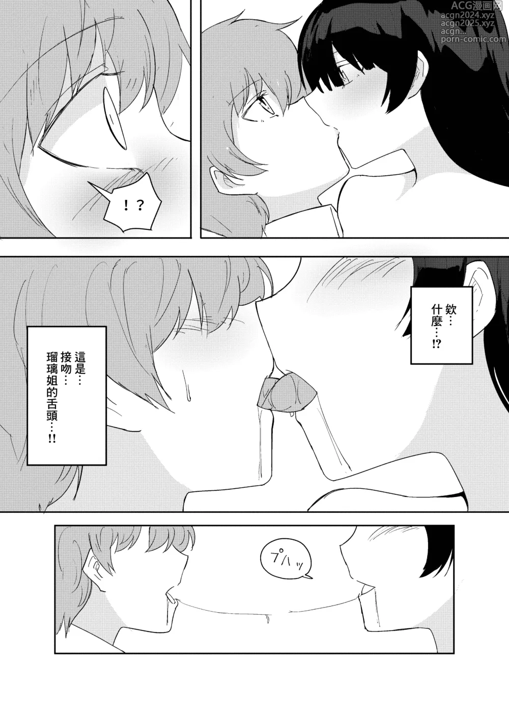 Page 8 of doujinshi Kanojo no Onee-san ga  Ecchi Sugiru.