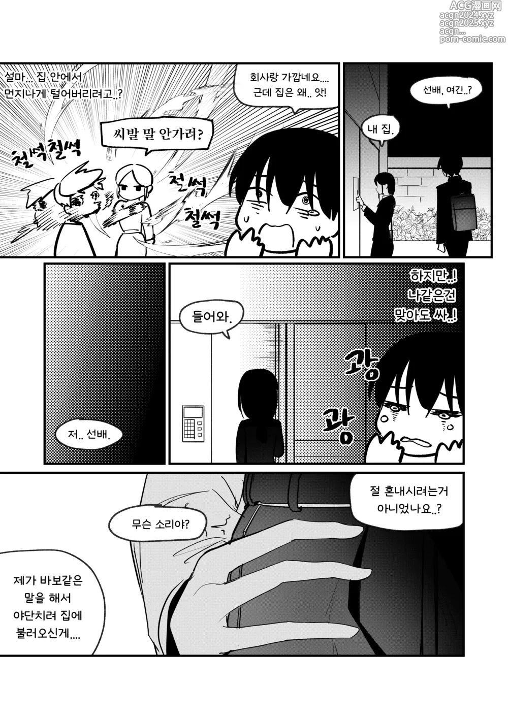 Page 4 of doujinshi 서툰 선배는 후배를 위로해주고파!