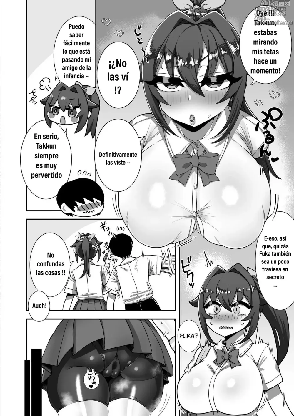 Page 6 of doujinshi Mi Amiga de la Infancia Nunca me Ocultaria Nada