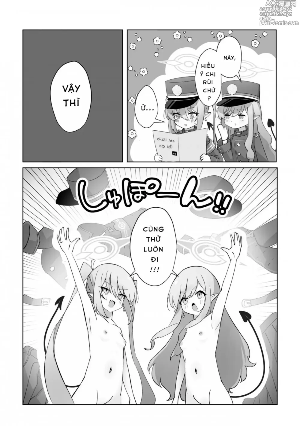 Page 5 of doujinshi Shuposhupo Nakayoshi Futari de Sex Gokko Hen