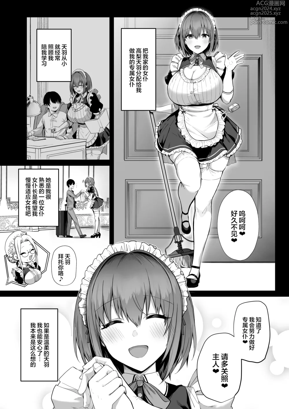 Page 9 of doujinshi Love Maid -Yasashikute Amaama na Kyonyuu Ero Maid San to SEX Shimakuru Ohanashi-