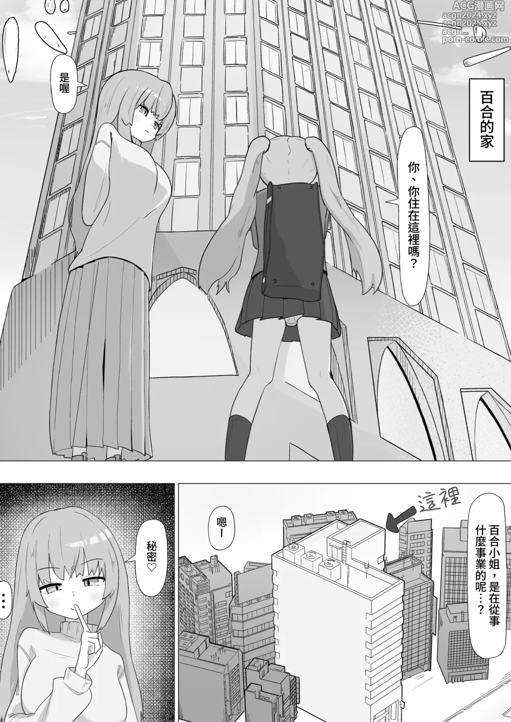 Page 10 of doujinshi Onee-san to no Koubi ni Hamaru Futa Musume no Hanashi