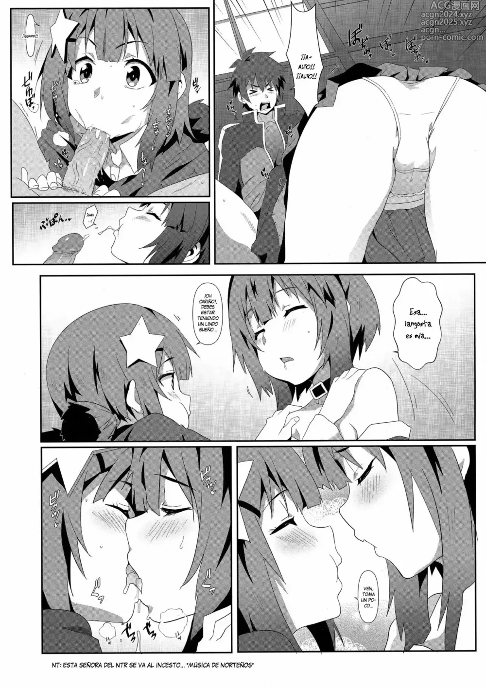 Page 12 of doujinshi Megumin ni Kareina Shasei o! 6