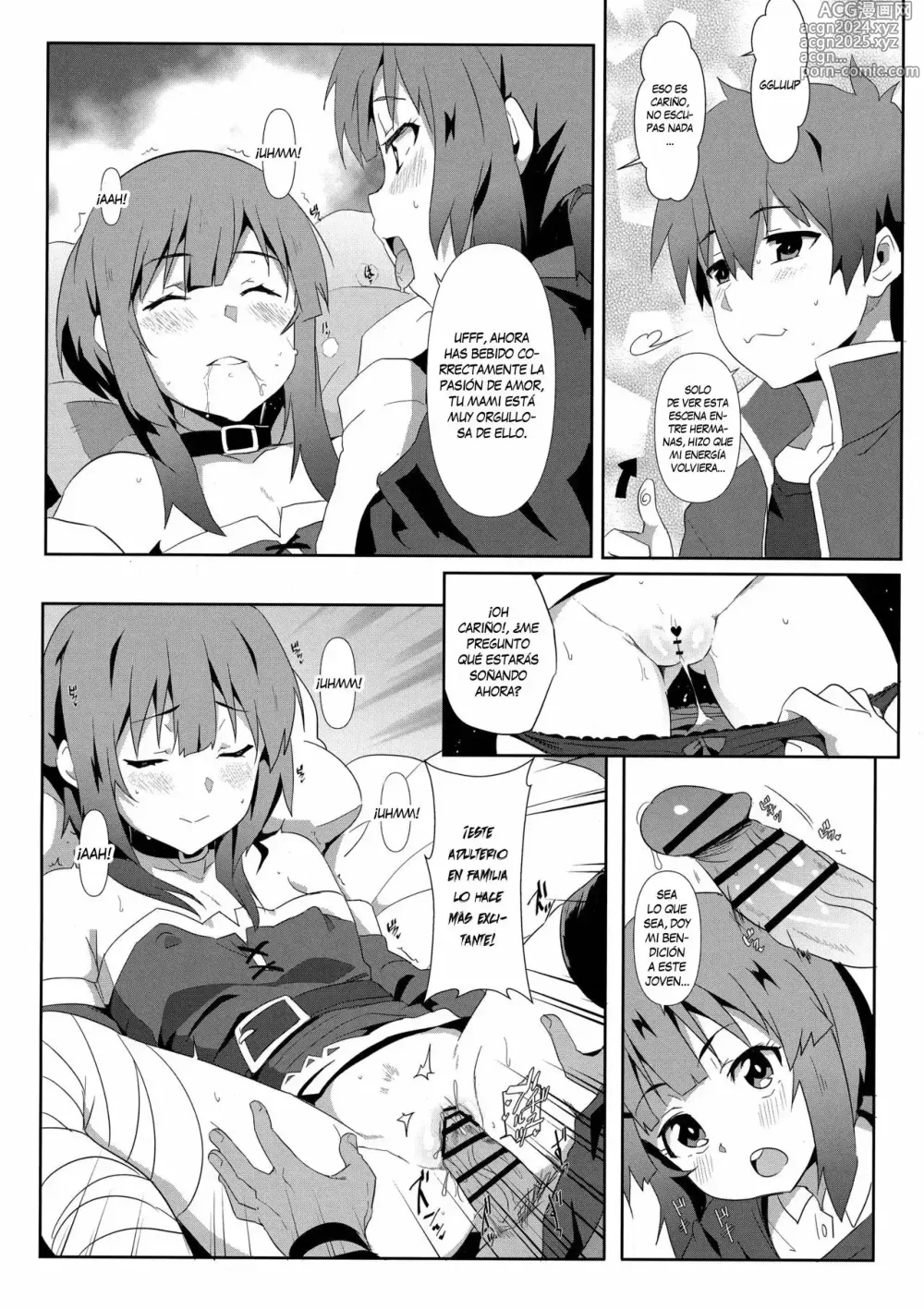 Page 13 of doujinshi Megumin ni Kareina Shasei o! 6