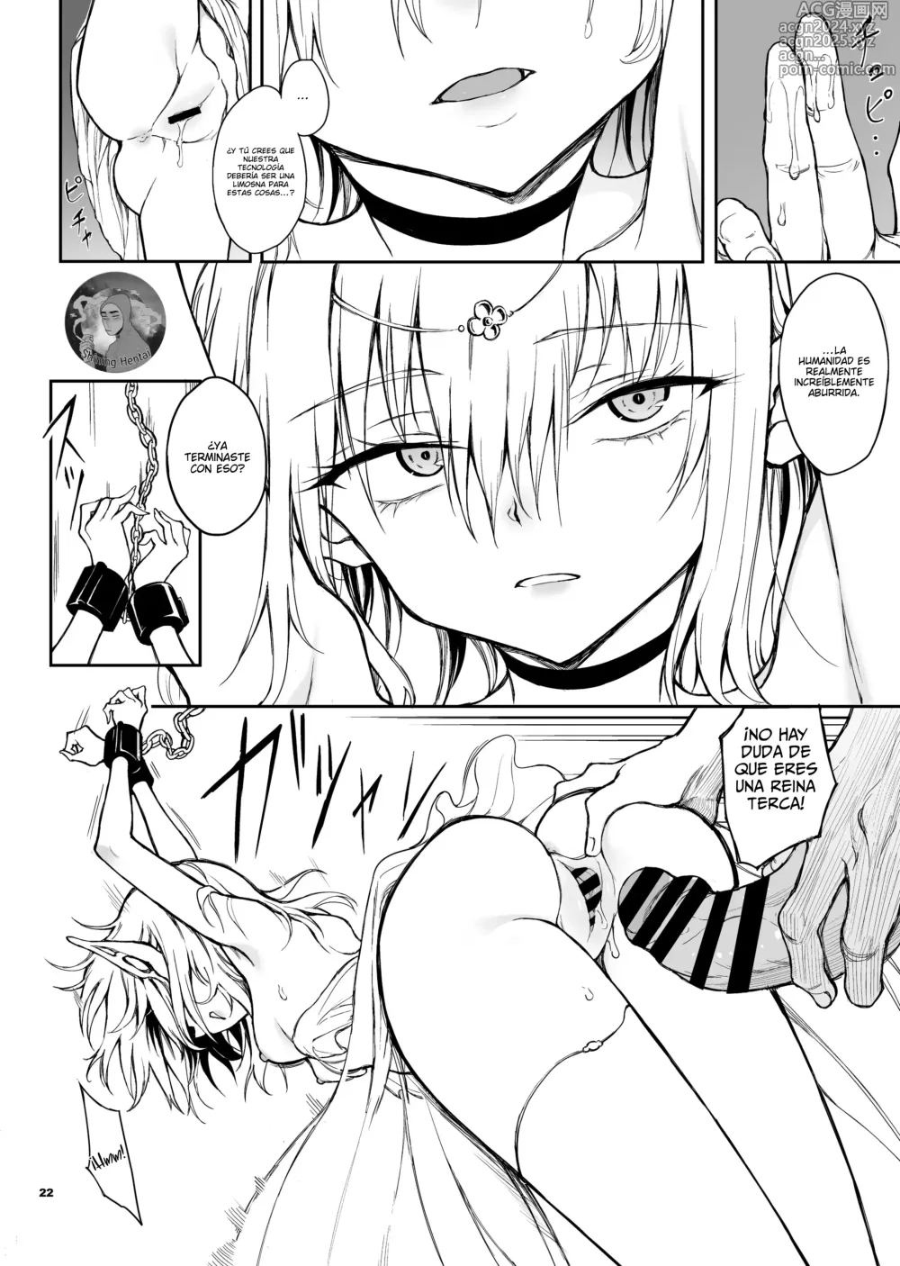 Page 22 of doujinshi Educación elfica. El país subyugado